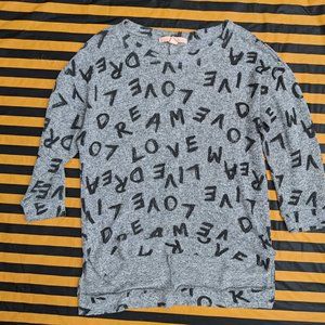 Live Love Dream sweater  - XL